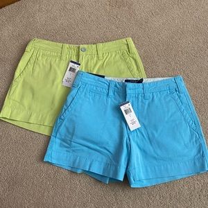 Two Ralph Lauren Women’s Shorts NWT! Size 4!